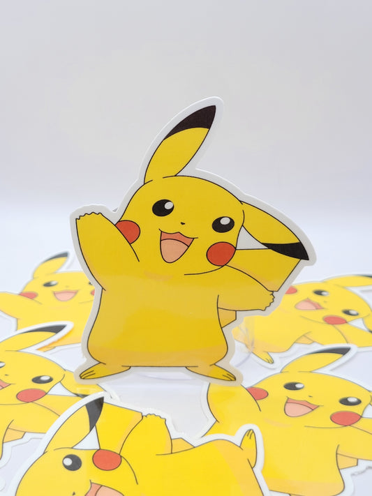 Pikachu Waterproof Sticker